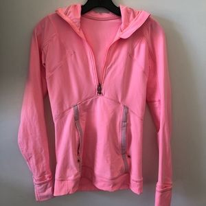 Lululemon scuba half-zip hoodie.